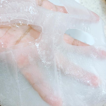 ホワイト ゼリー マッシュルーム エラトックス マスク/BYLIMU/シートマスク・パックを使ったクチコミ(4枚目)