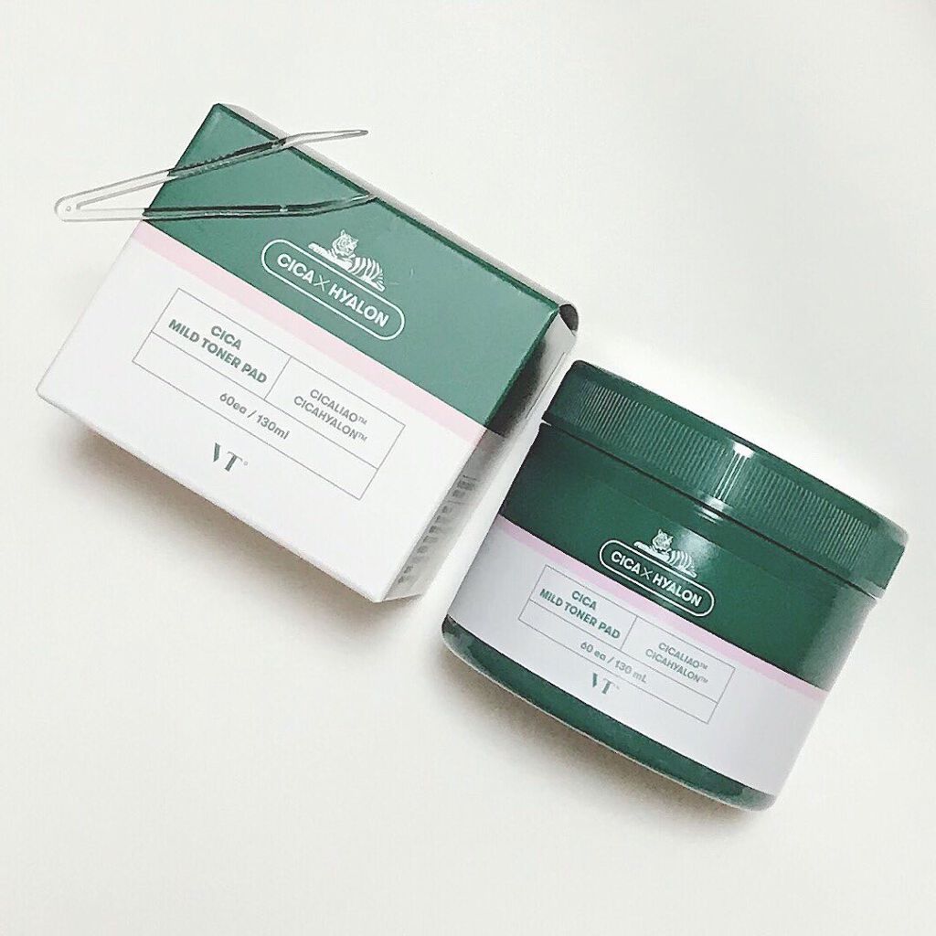 CICA マイルドトナーパッド/VT/トナーパッドを使ったクチコミ(1枚目)