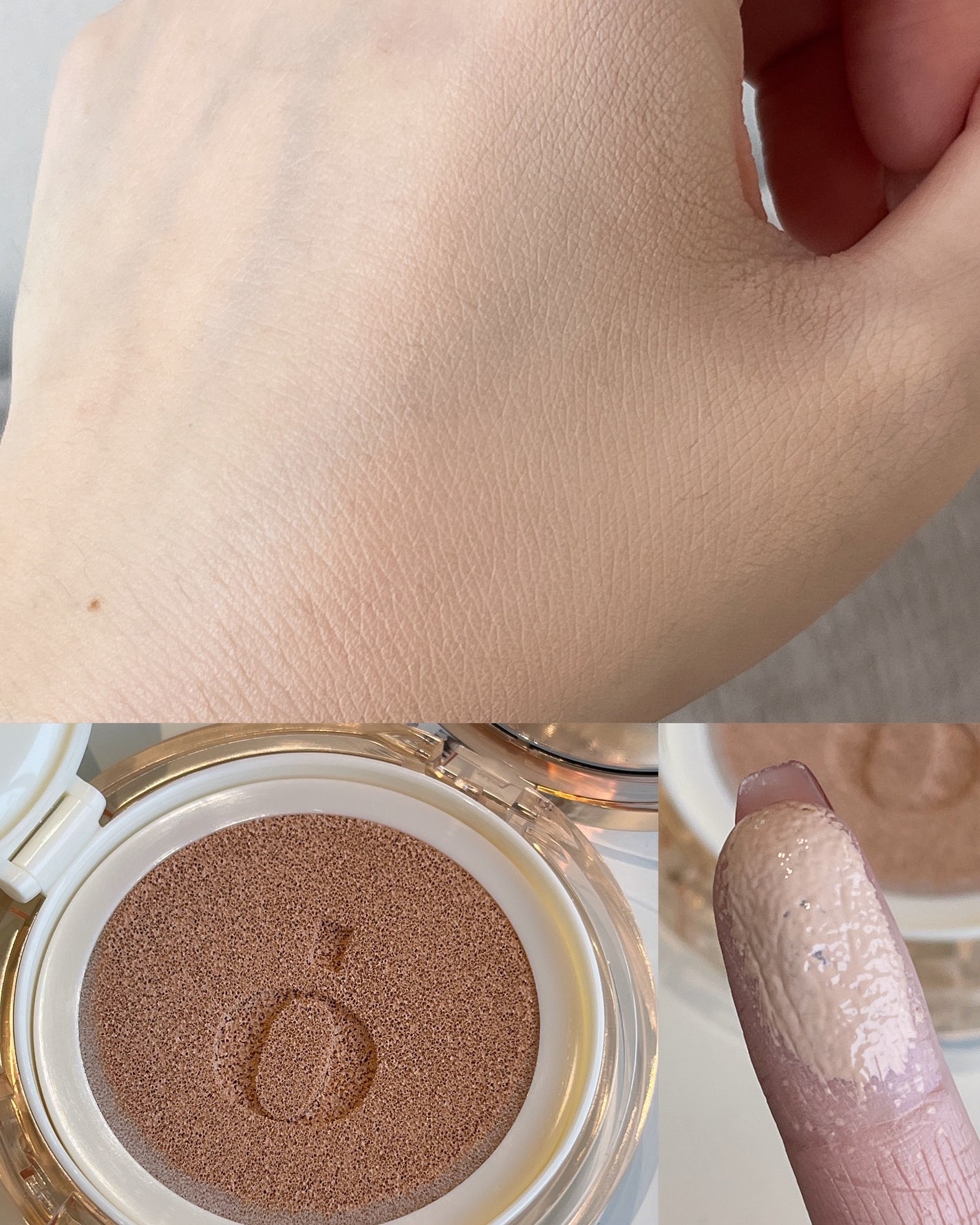 スキンバリアグロウカバークッション/Ongredients/クッションファンデーションを使ったクチコミ(4枚目)