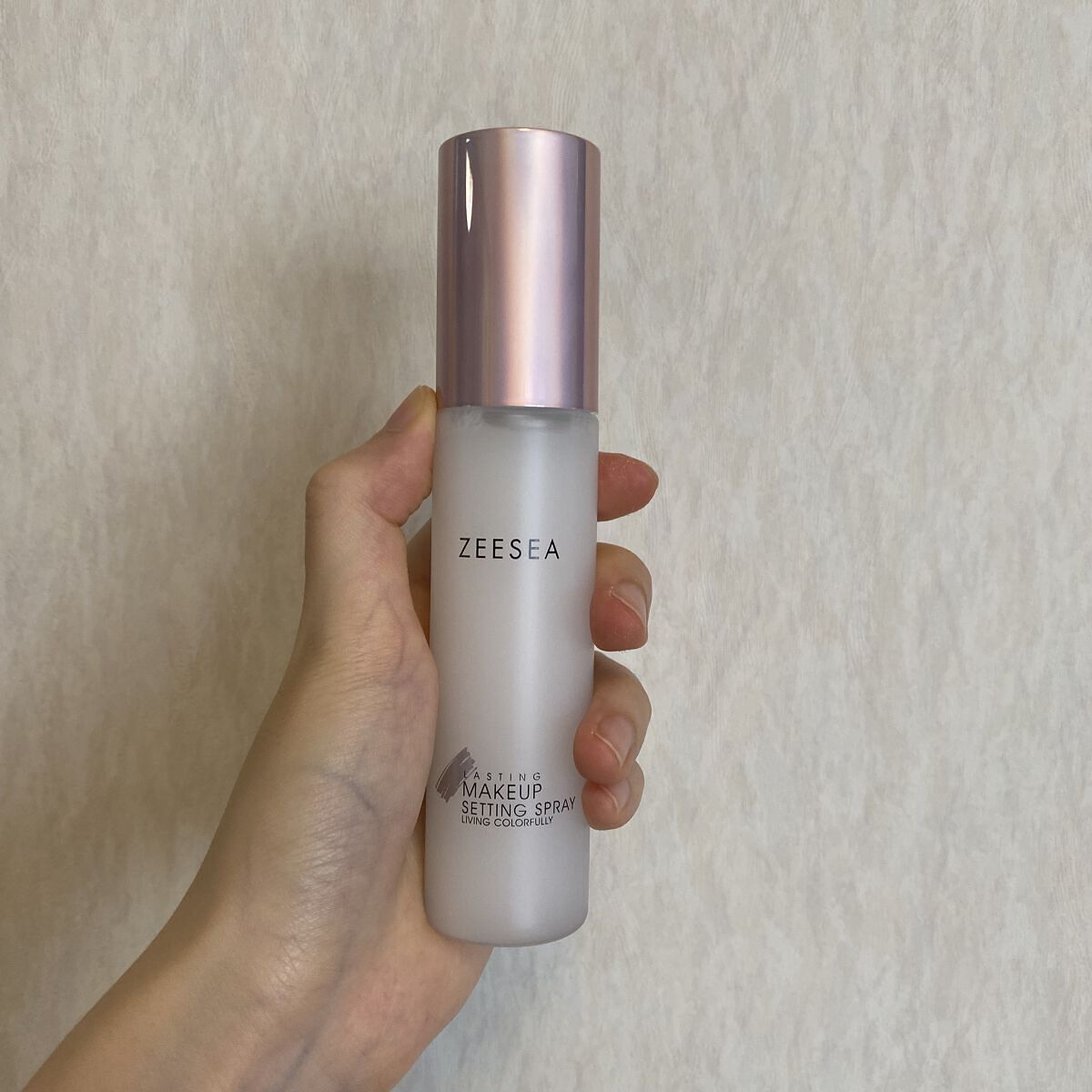 メタバースピンクシリーズ  ローリンスターメイクキープスプレー イリプティカルギャラクシー(オイルコントロール)/ZEESEA/ミスト状化粧水を使ったクチコミ（1枚目）