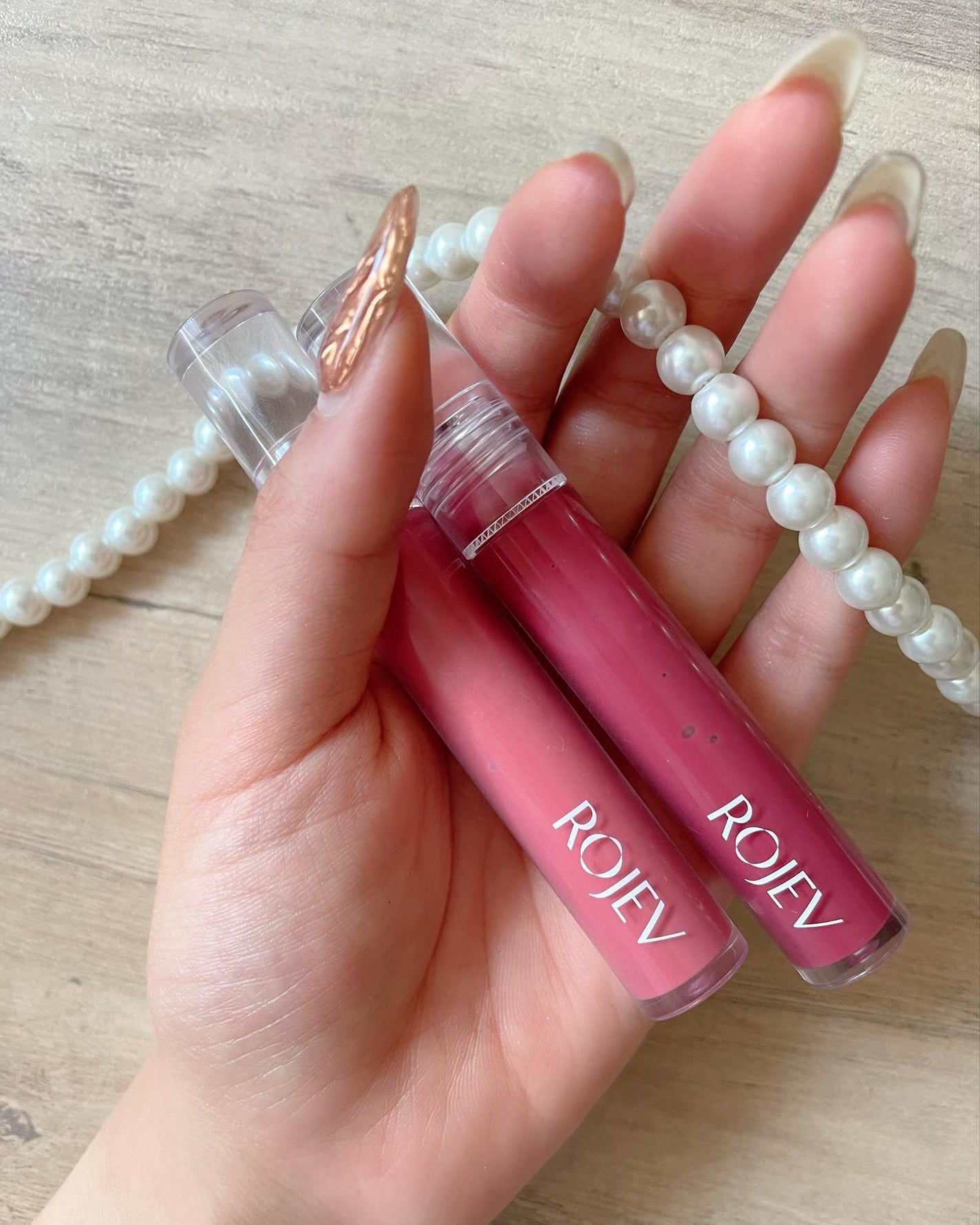LIP PLUMPER GLAZE TINT/ROJEV/口紅を使ったクチコミ(1枚目)