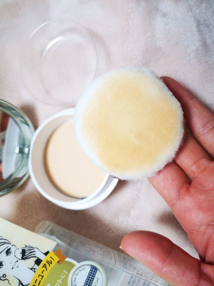 フェイスパウダー ハイカバー  白肌オークル/クリアラスト/プレストパウダーを使ったクチコミ(3枚目)