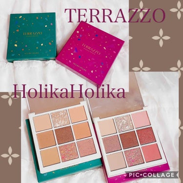 TERRAZZO Shadow palette/HOLIKA HOLIKA/アイシャドウパレットを使ったクチコミ（1枚目）