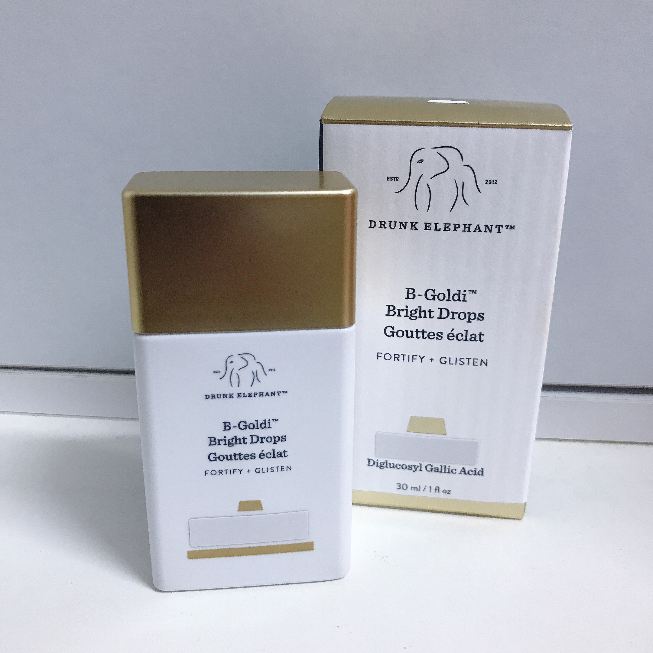 ビーゴールディ ブライト ドロップス/Drunk Elephant/美容液を使ったクチコミ（2枚目）