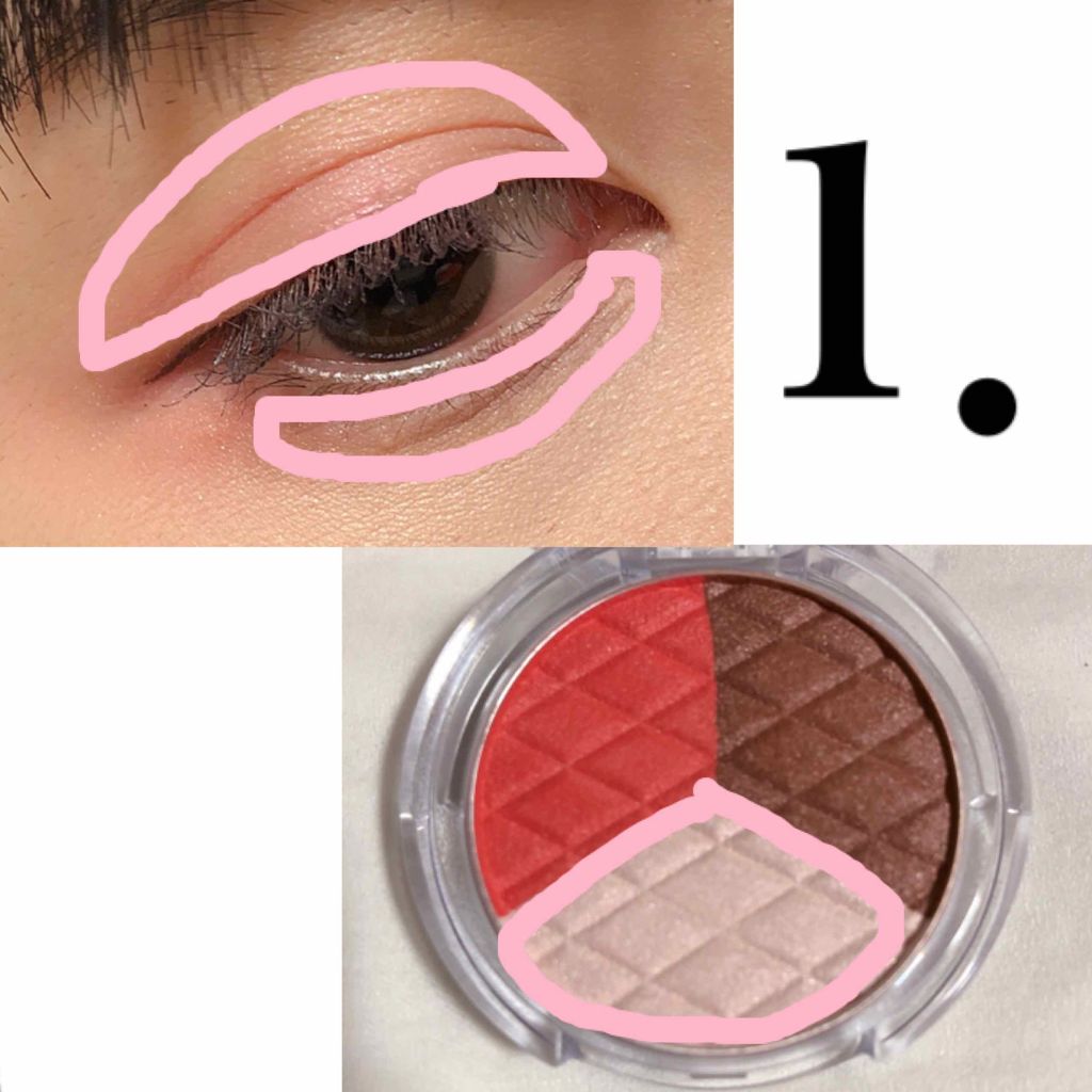 アイニュアンス/キャンメイク/アイシャドウパレットを使ったクチコミ（2枚目）