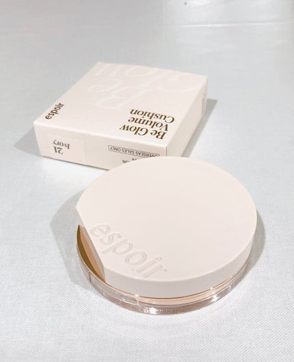 エスポア ビーグロー ボリュームクッション/espoir/クッションファンデーションを使ったクチコミ(1枚目)