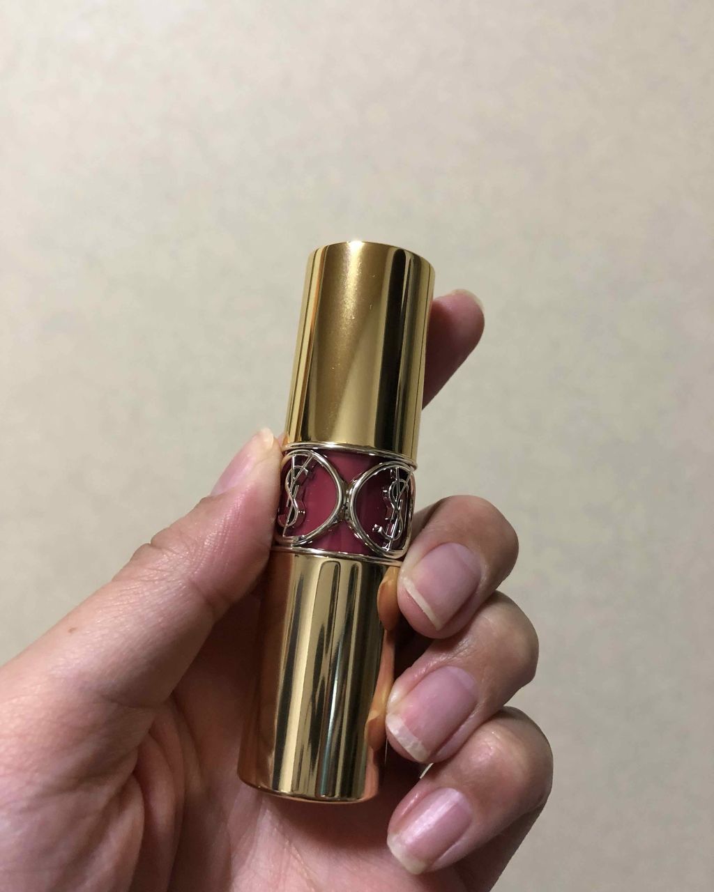 ルージュ ヴォリュプテ シャイン/YVES SAINT LAURENT BEAUTE/口紅を使ったクチコミ(1枚目)