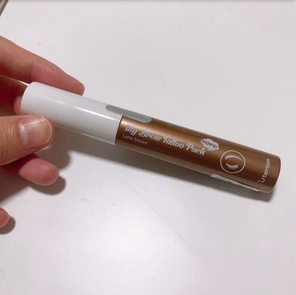 My Brow Tattoo Pack/ベリサム/眉ティントを使ったクチコミ(2枚目)