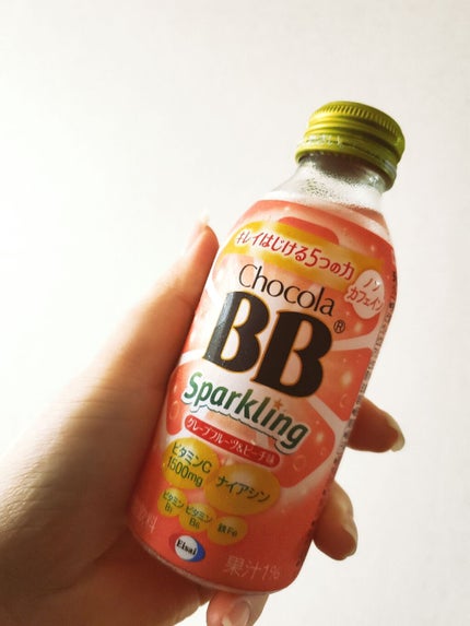 チョコラBBスパークリング/チョコラBB/美容ドリンクを使ったクチコミ(1枚目)