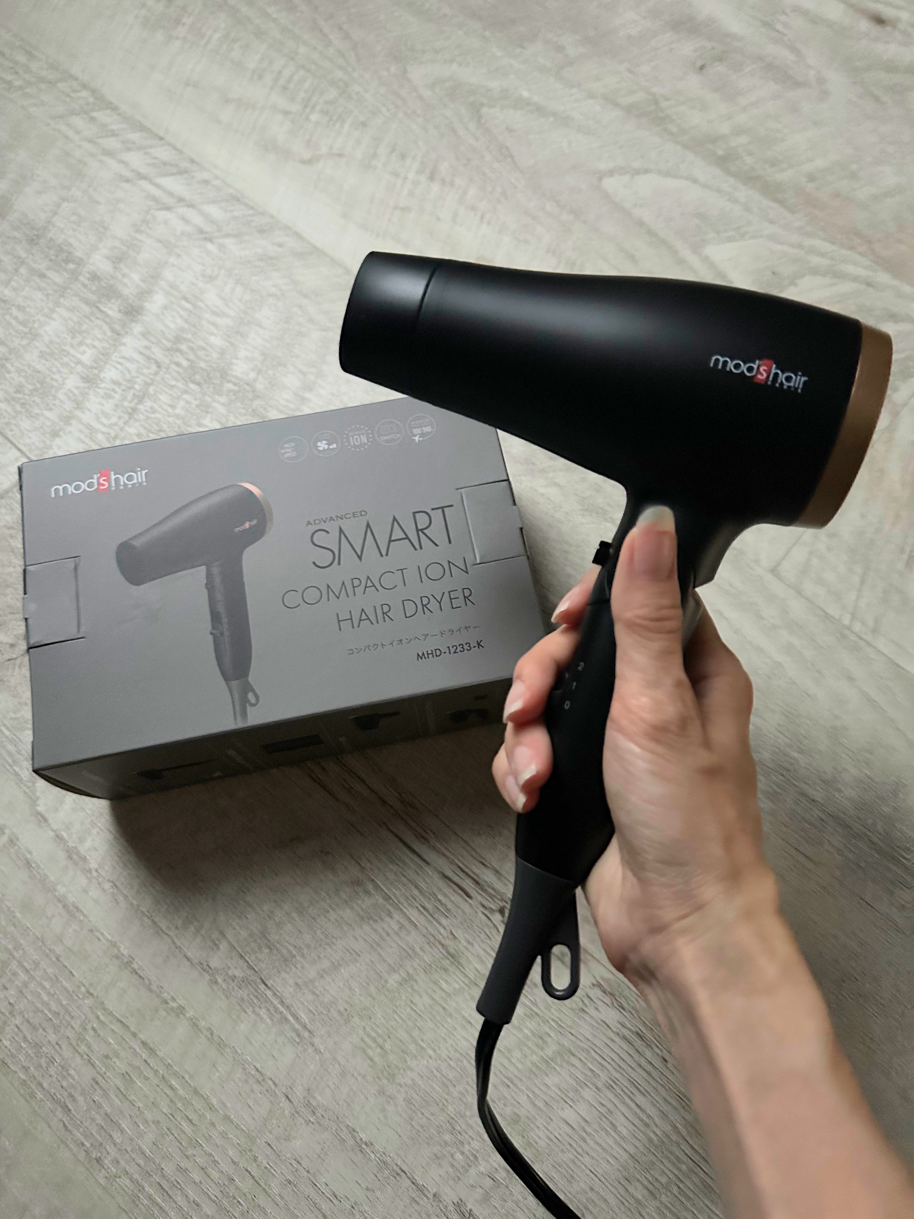 アドバンススマート コンパクトイオンヘアードライヤー/mod's hair/ドライヤーを使ったクチコミ（2枚目）