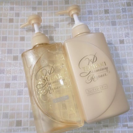 プレミアムリペア シャンプー/ヘアコンディショナー/TSUBAKI/市販シャンプーを使ったクチコミ(1枚目)