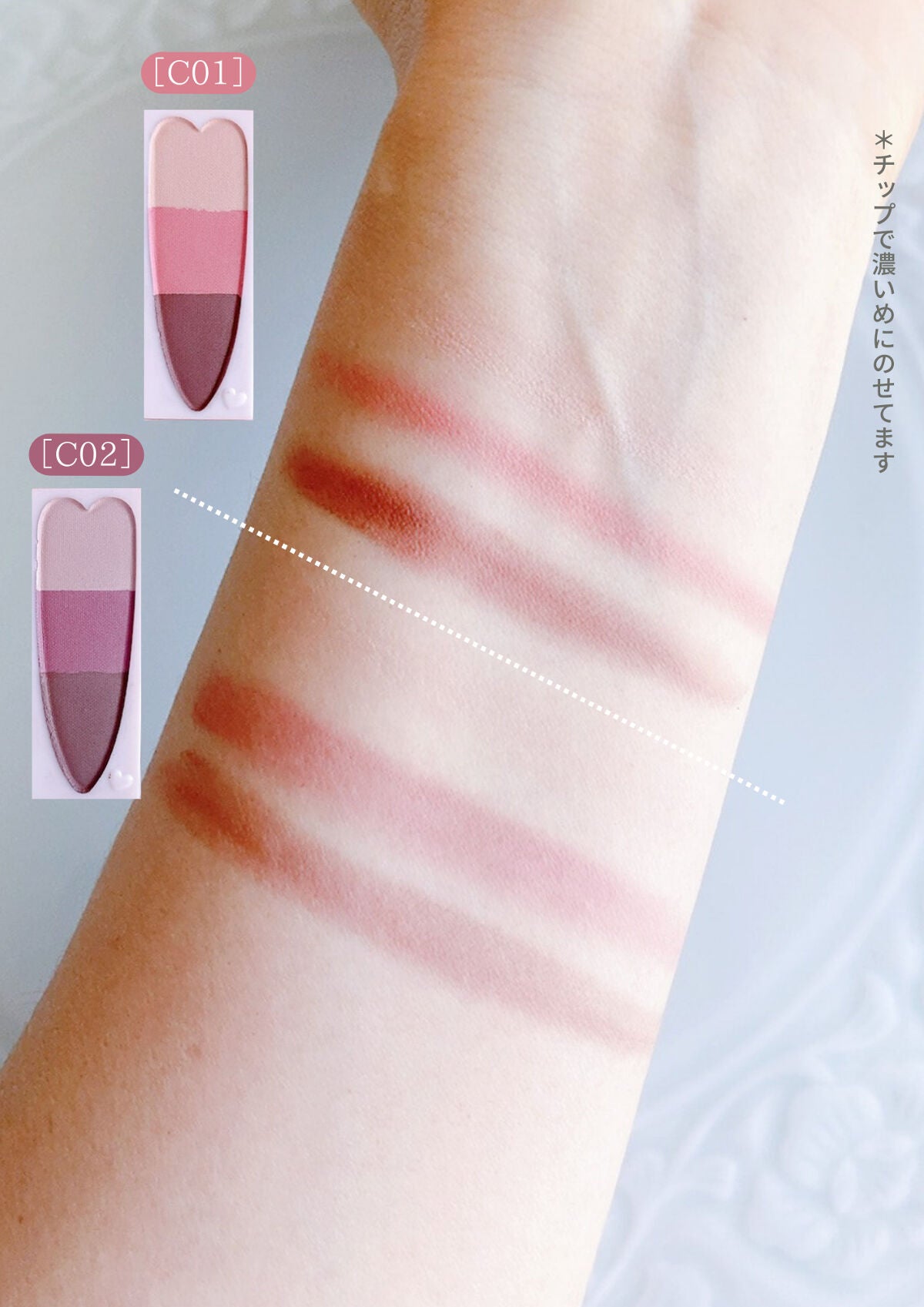 ミックスアイブロウカラー/キャンメイク/パウダーアイブロウを使ったクチコミ(4枚目)