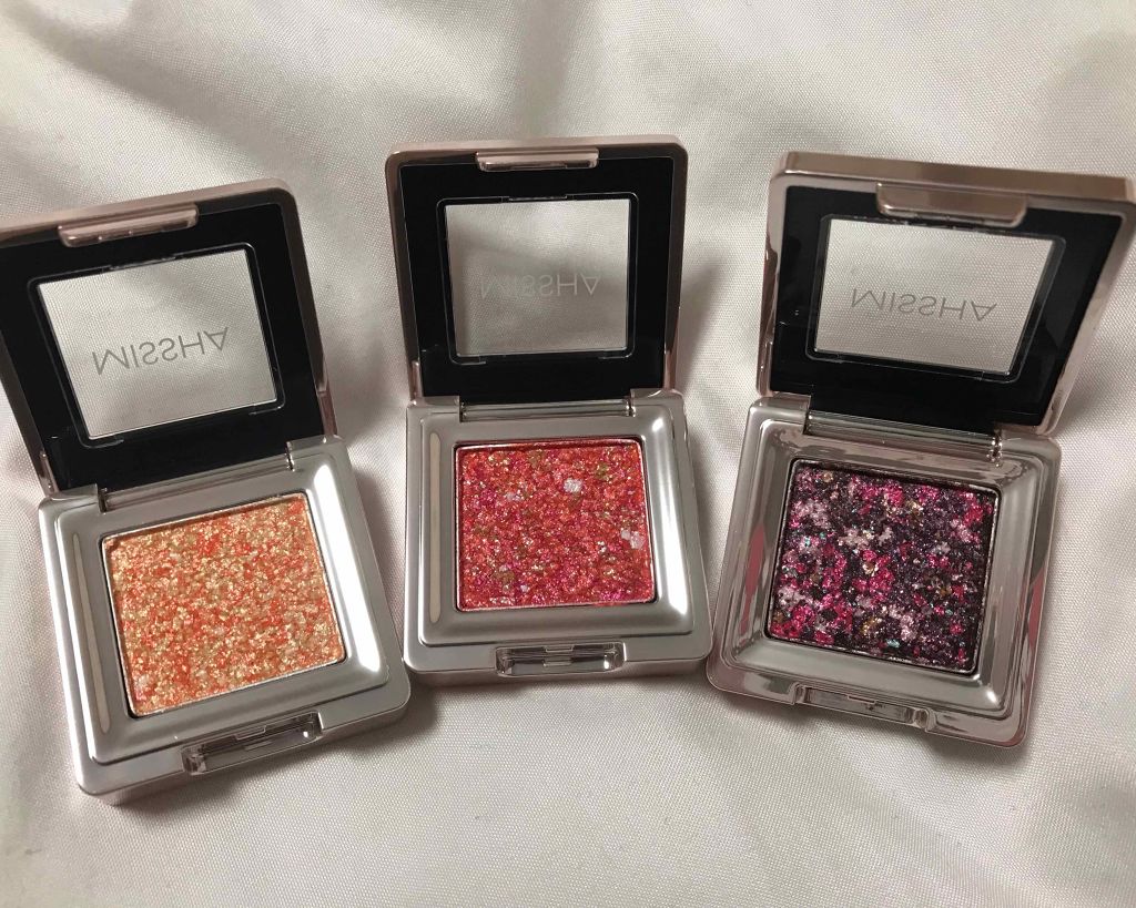 グリッタープリズム シャドウ/MISSHA/グリッターを使ったクチコミ（2枚目）