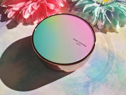 ピンクティーツリーカバークッション/APLIN/クッションファンデーションを使ったクチコミ(1枚目)