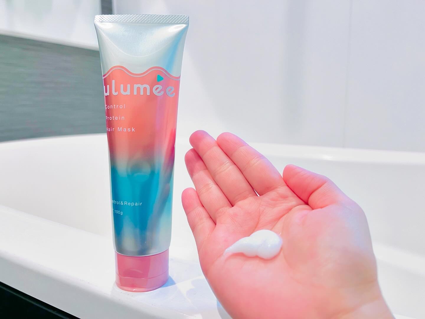 コントロールプロテイン ヘアマスク/ulumee/ヘアマスク・ヘアパックを使ったクチコミ（2枚目）