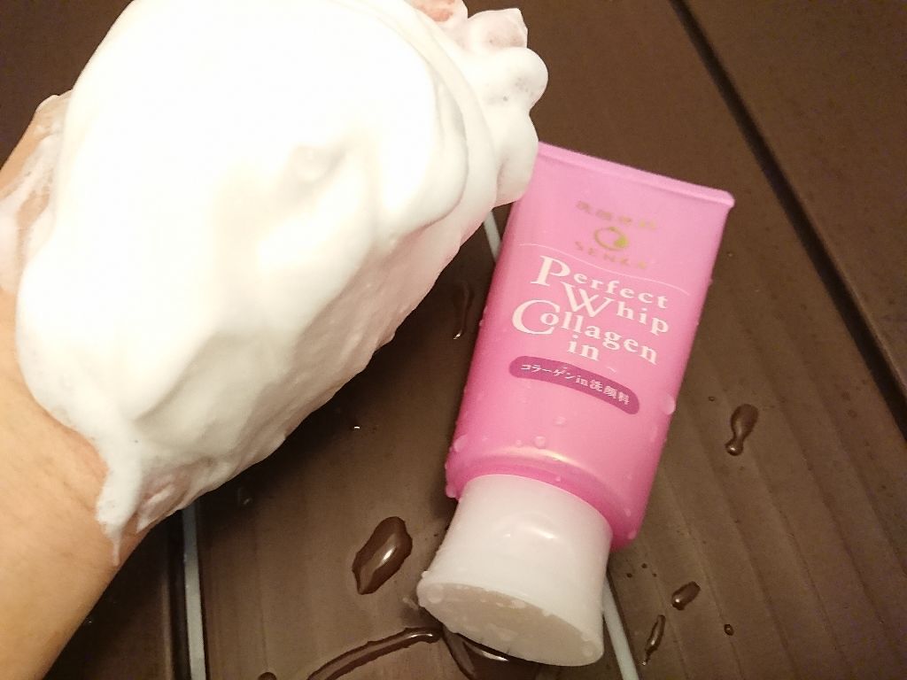 パーフェクトホイップ コラーゲンin/SENKA(専科)/洗顔フォームを使ったクチコミ(3枚目)