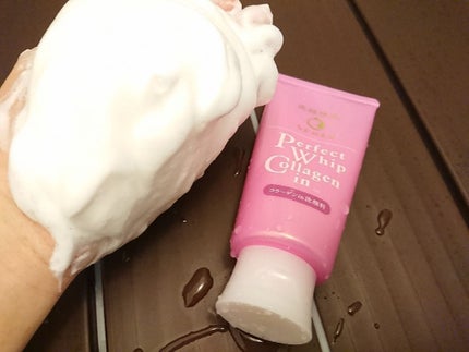 パーフェクトホイップ コラーゲンin/SENKA(専科)/洗顔フォームを使ったクチコミ(3枚目)
