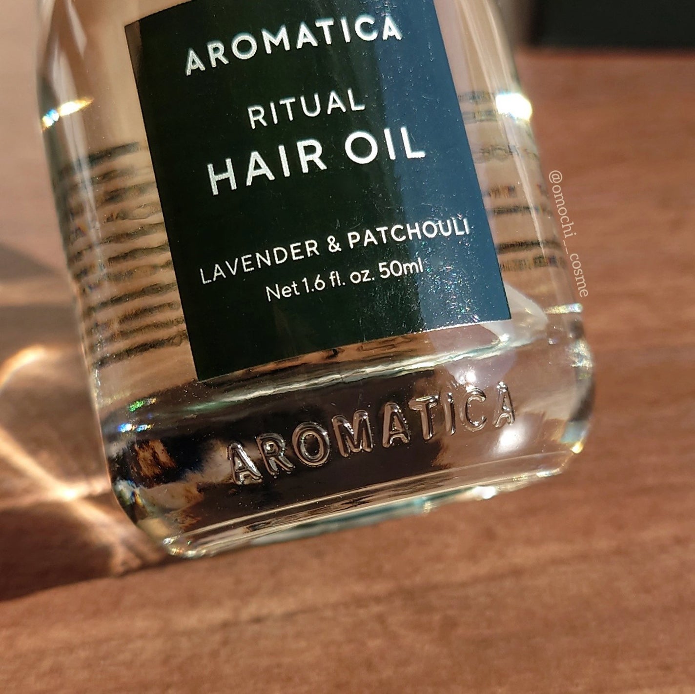 リチュアルヘアオイルラベンダー&パチョリ/AROMATICA/ヘアオイルを使ったクチコミ(4枚目)