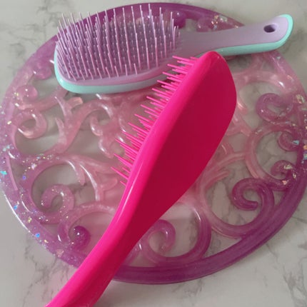 タングルティーザー ザ・アルティメットディタングラー ミニ/TANGLE TEEZER/ヘアブラシを使ったクチコミ(3枚目)