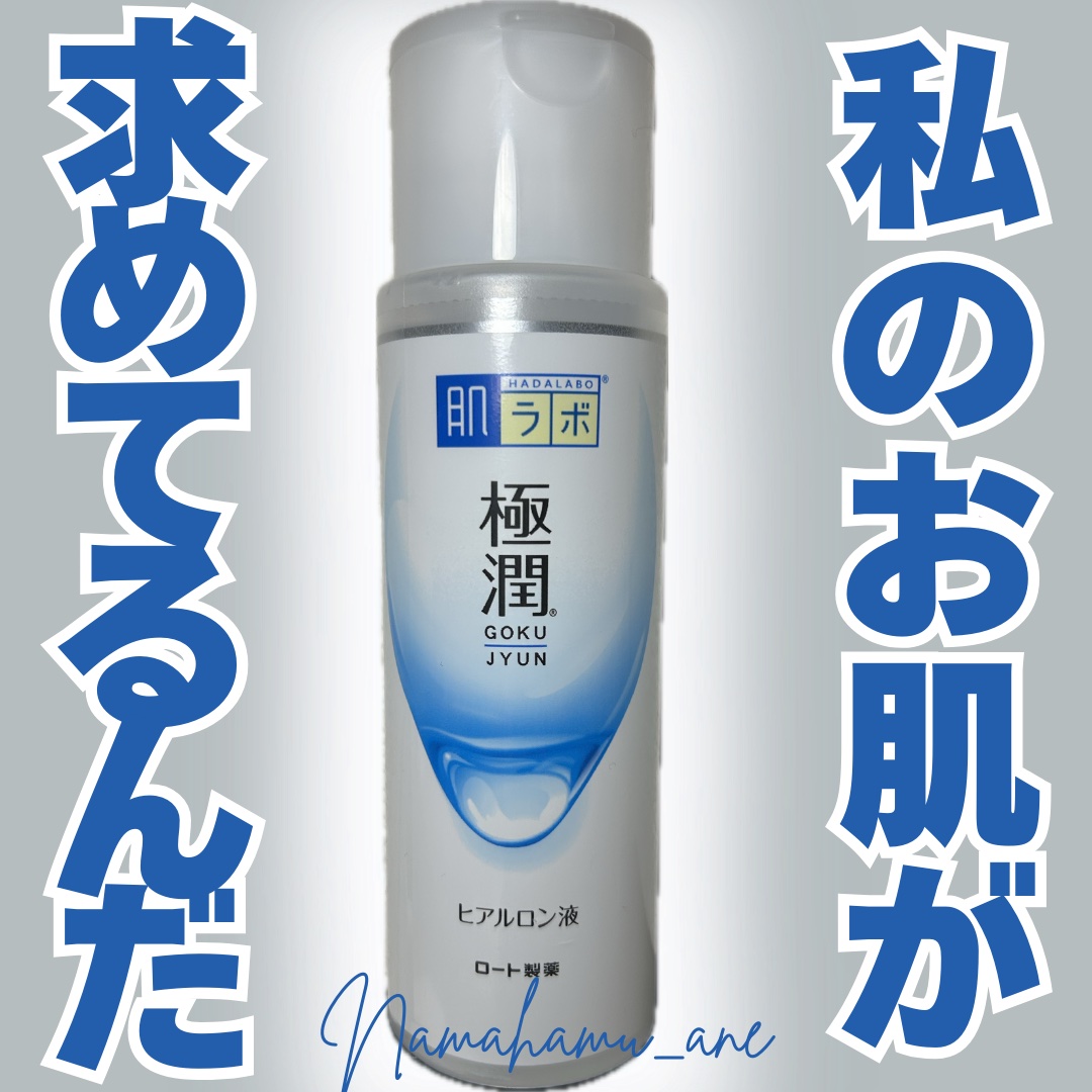 極潤ヒアルロン液（ハダラボモイスト化粧水d）/肌ラボ/化粧水を使ったクチコミ（1枚目）