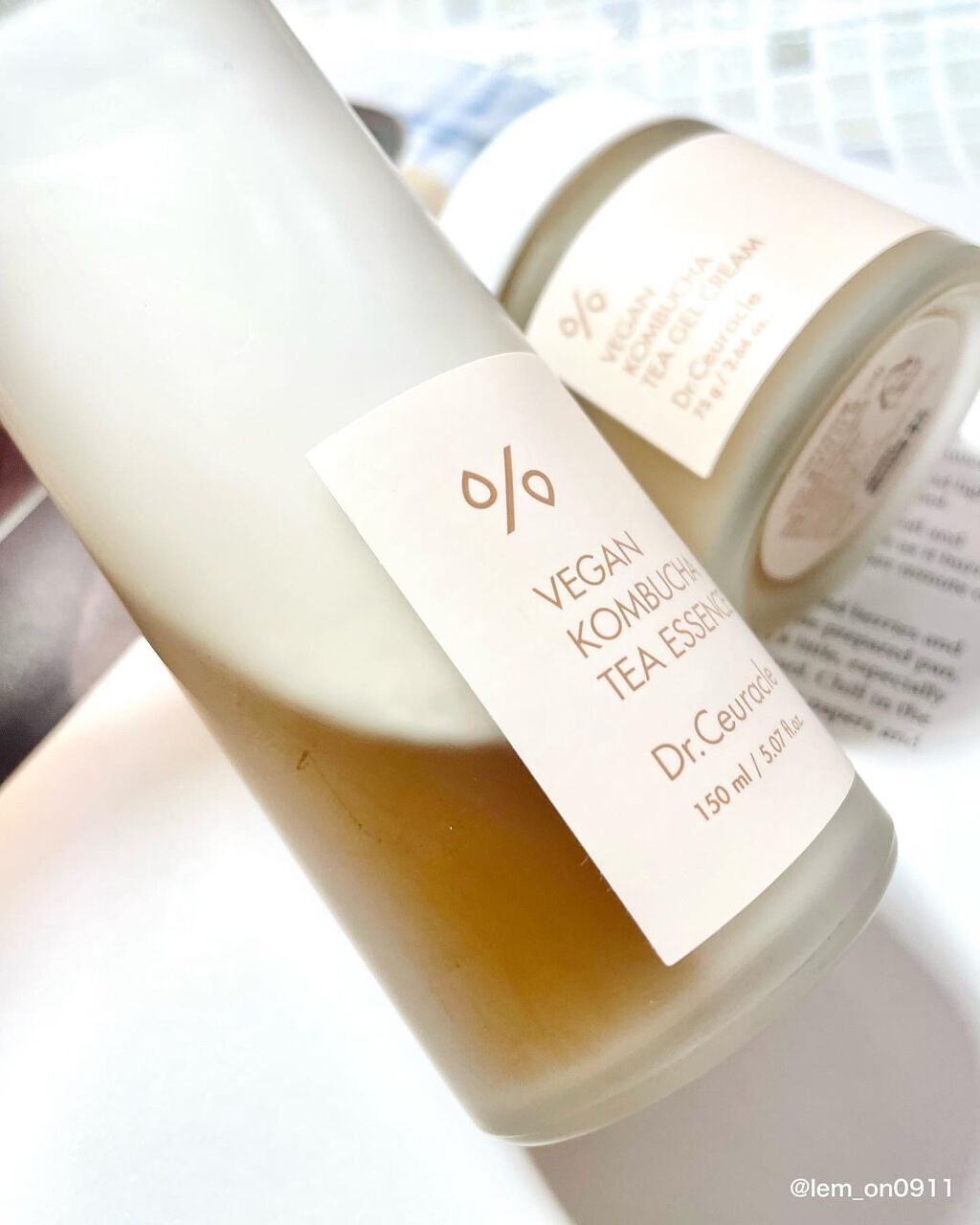 ビーガン コンブチャ ティー ジェル クリーム/Dr.Ceuracle/フェイスクリームを使ったクチコミ（2枚目）