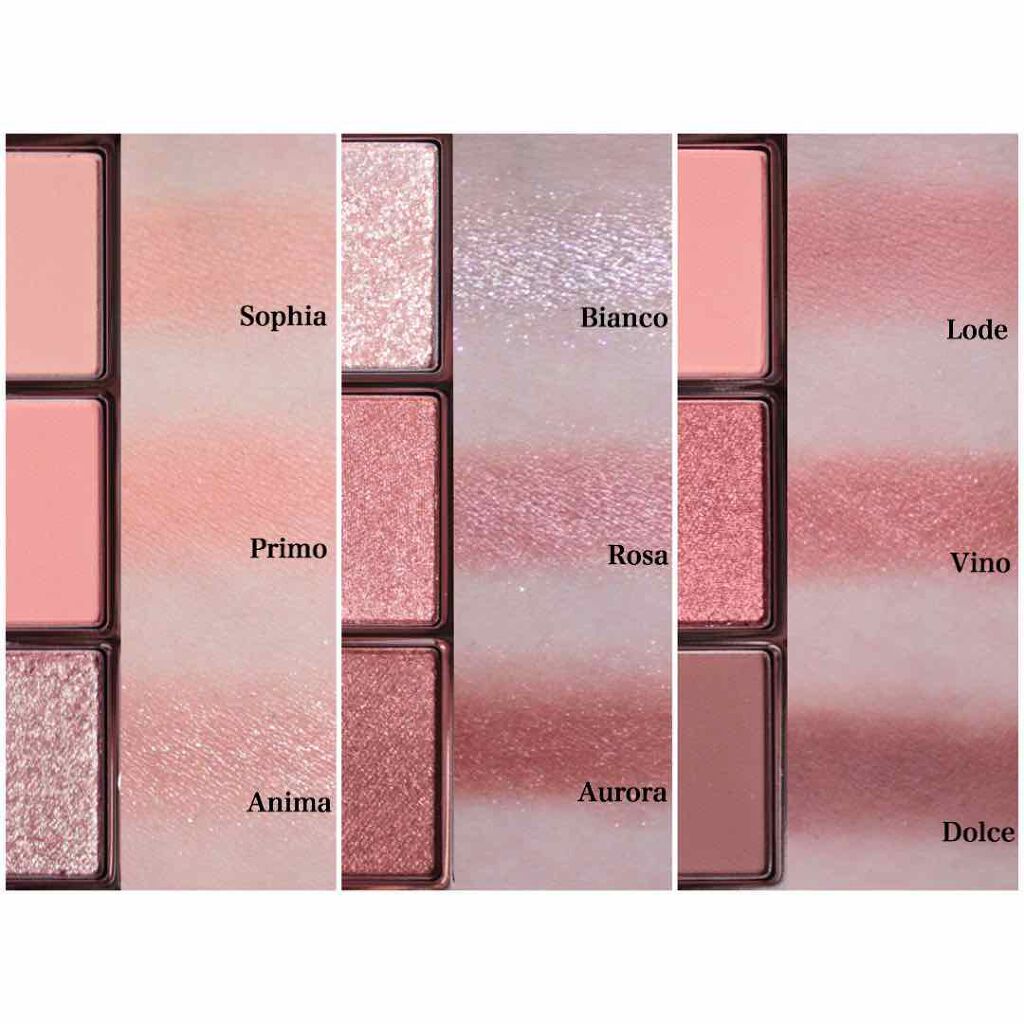 The Bella collection eyeshadow palette/CELEFIT/アイシャドウパレットを使ったクチコミ（2枚目）