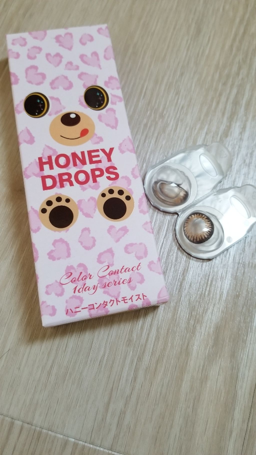 ハニードロップス/HONEY DROPS/カラーコンタクトレンズを使ったクチコミ(1枚目)