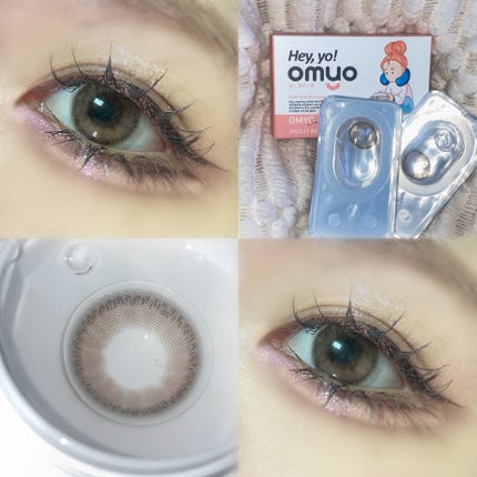 omyo/LENSME/カラーコンタクトレンズを使ったクチコミ(2枚目)