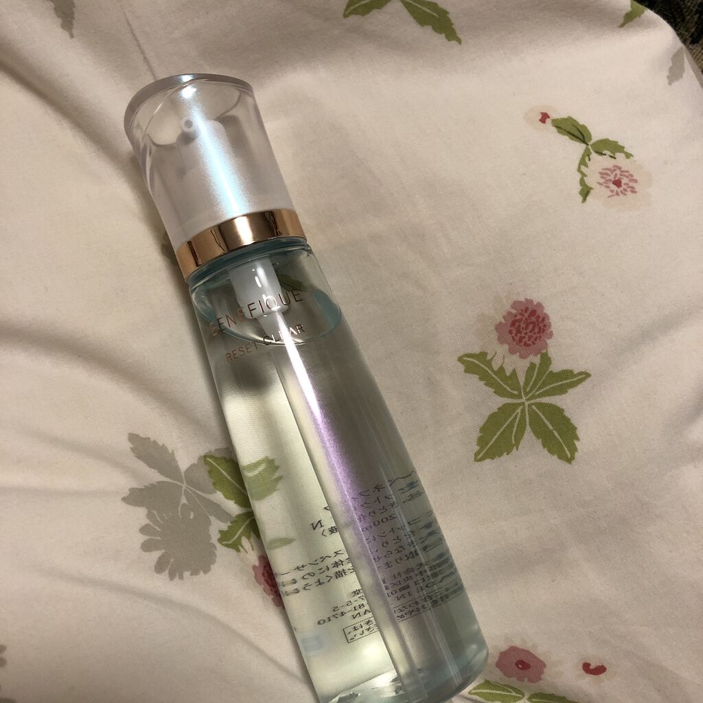 リセットクリア/BENEFIQUE/化粧水を使ったクチコミ（1枚目）