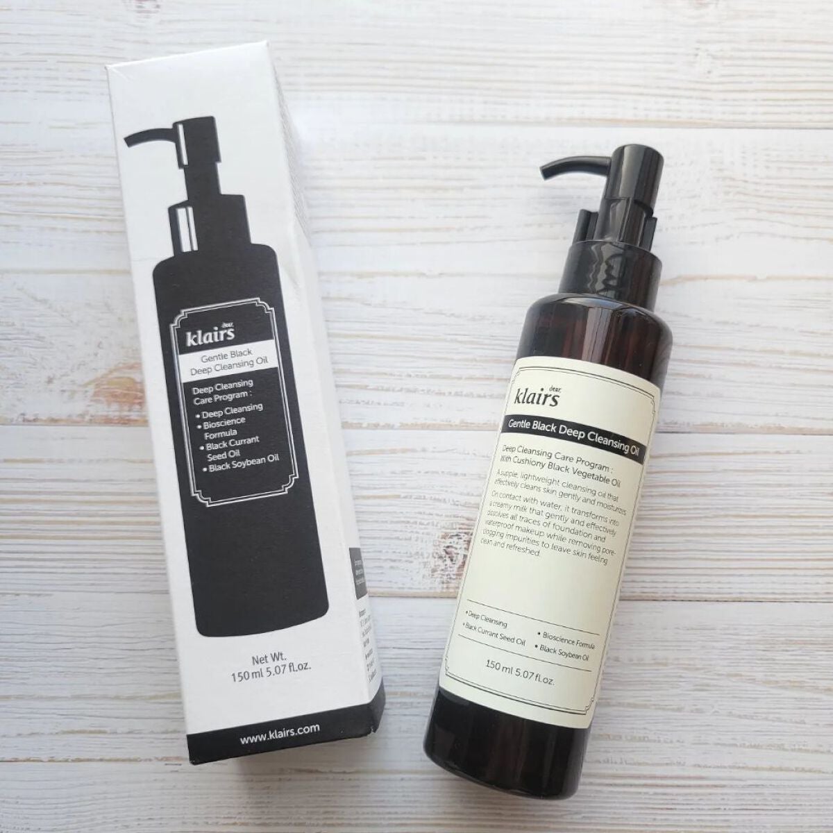 ジェントルブラックディープクレンジングオイル(150ml)/Klairs/オイルクレンジングを使ったクチコミ(6枚目)