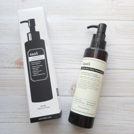 ジェントルブラックディープクレンジングオイル(150ml)/Klairs/オイルクレンジングを使ったクチコミ(6枚目)