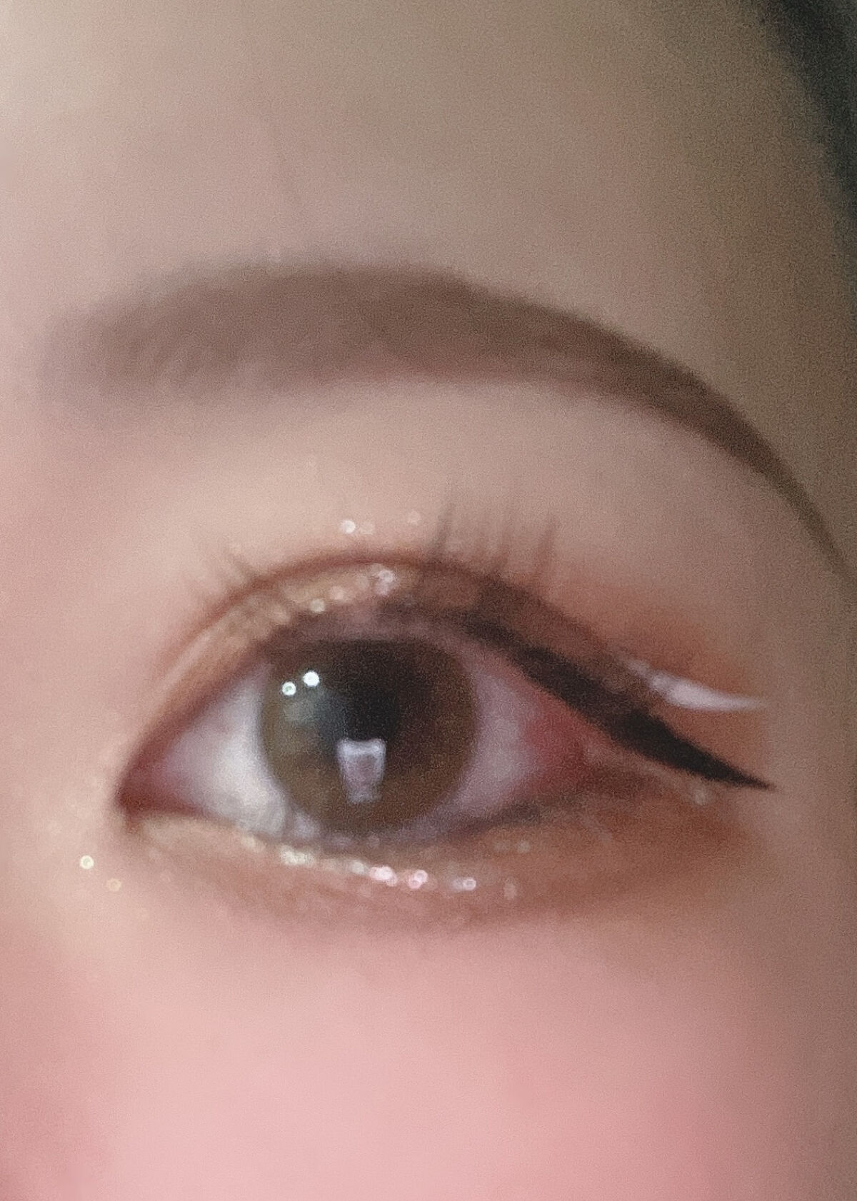 グリッター イルミネーションライナー R/CipiCipi/リキッドアイライナーを使ったクチコミ（3枚目）