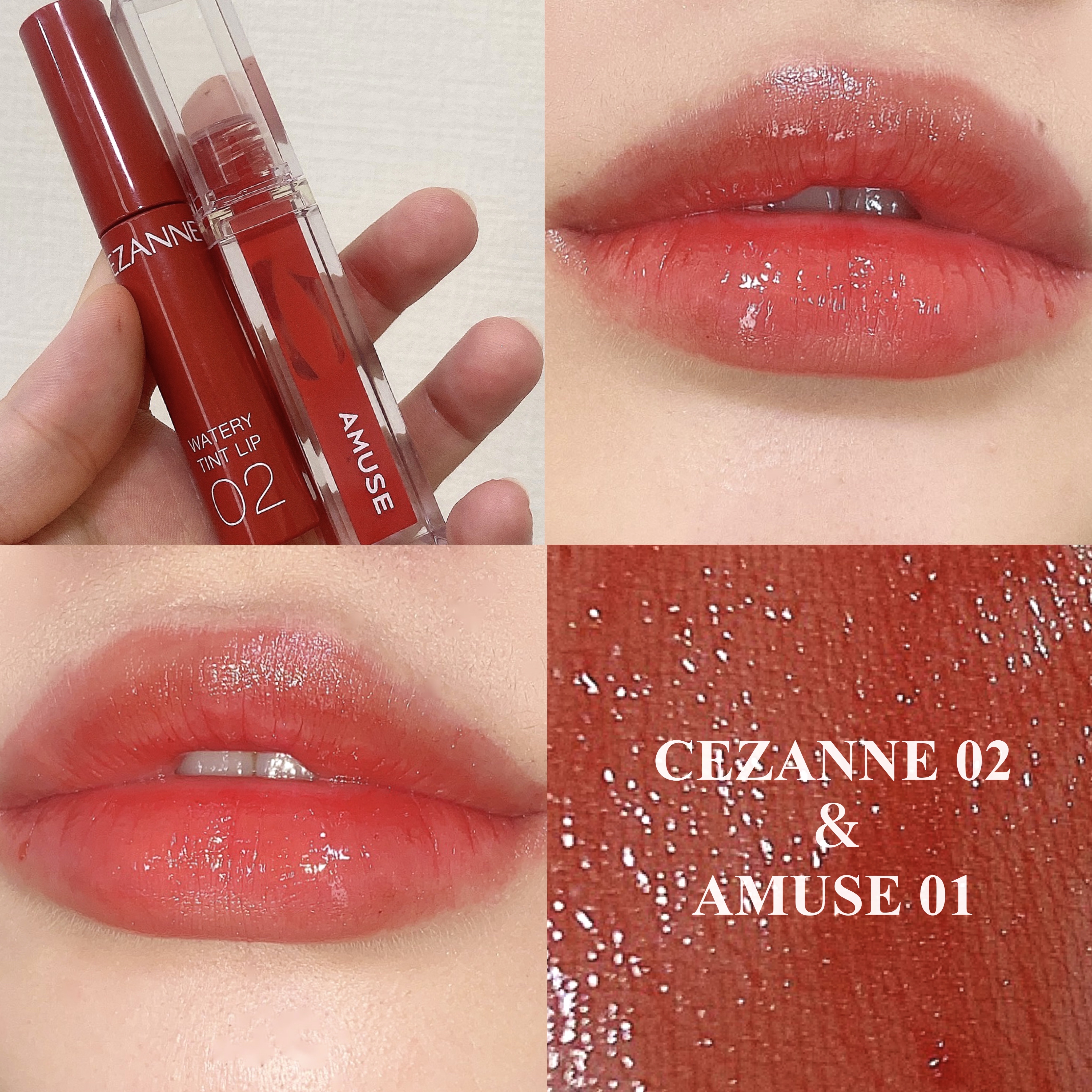 デューティント/AMUSE/リップティントを使ったクチコミ（3枚目）