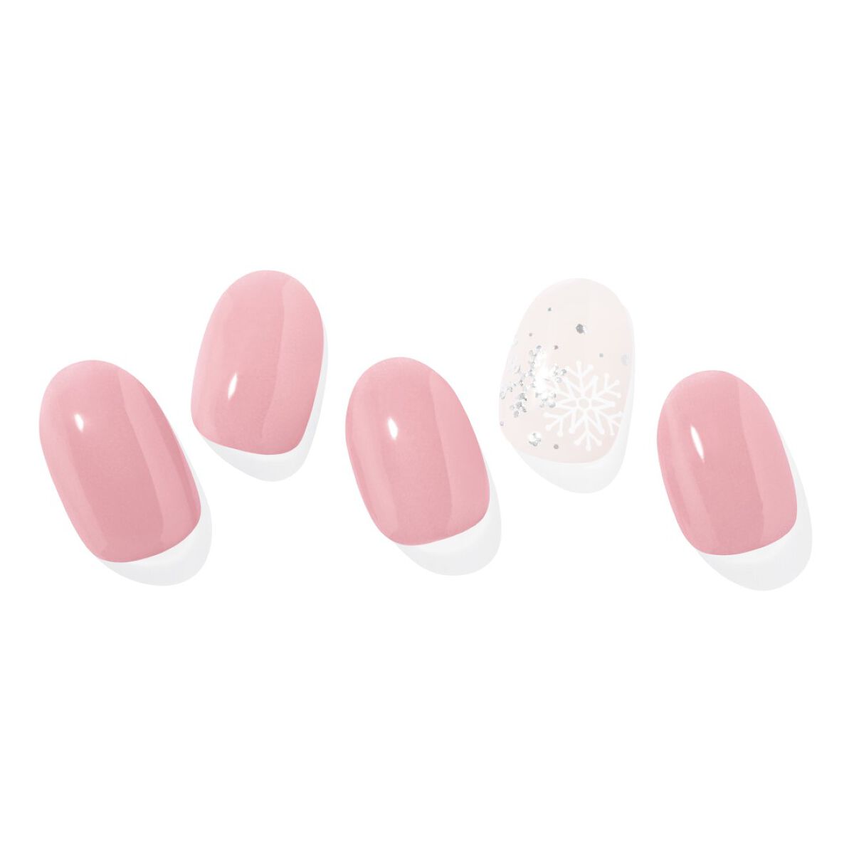 セミキュアジェルネイル(ハンド) ND-405 N Pink Snow (merry christmas collection)