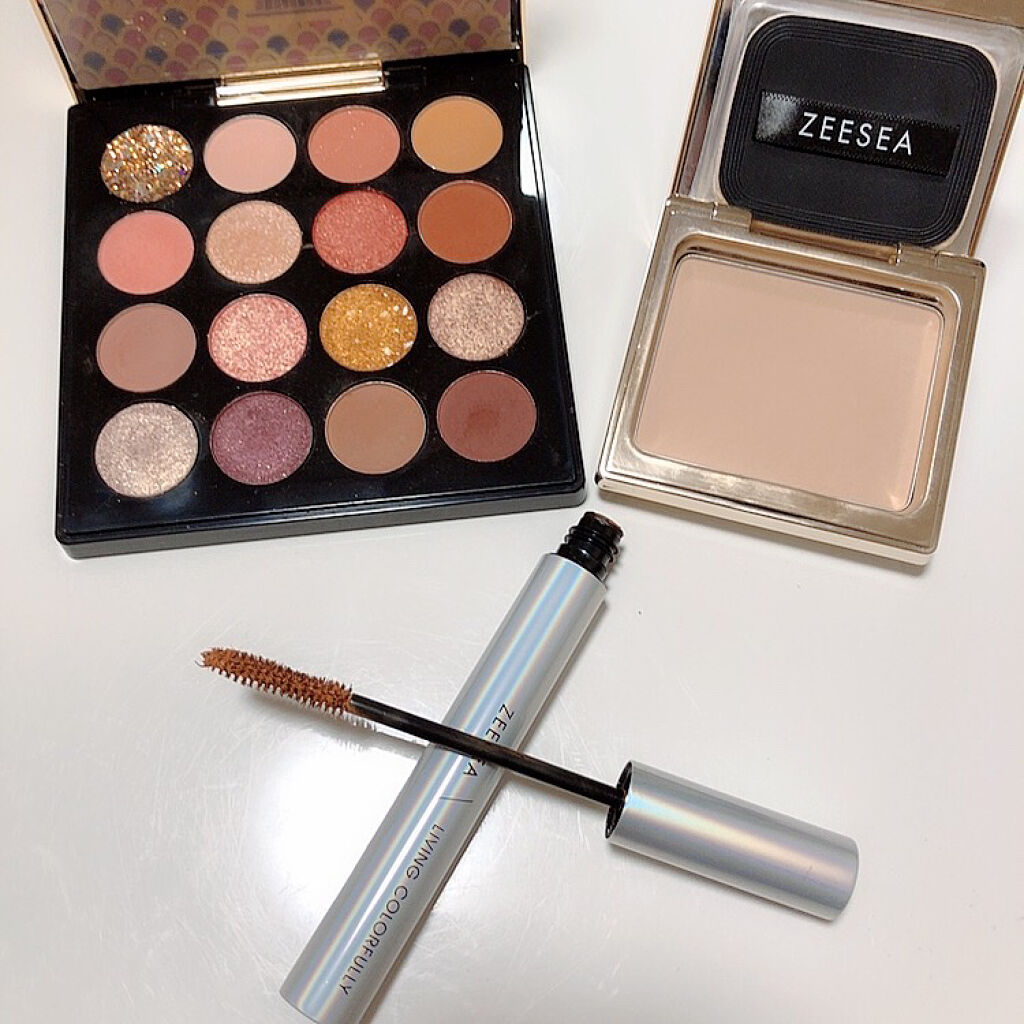 ダイヤモンドシリーズ カラーマスカラ/ZEESEA/マスカラを使ったクチコミ（3枚目）