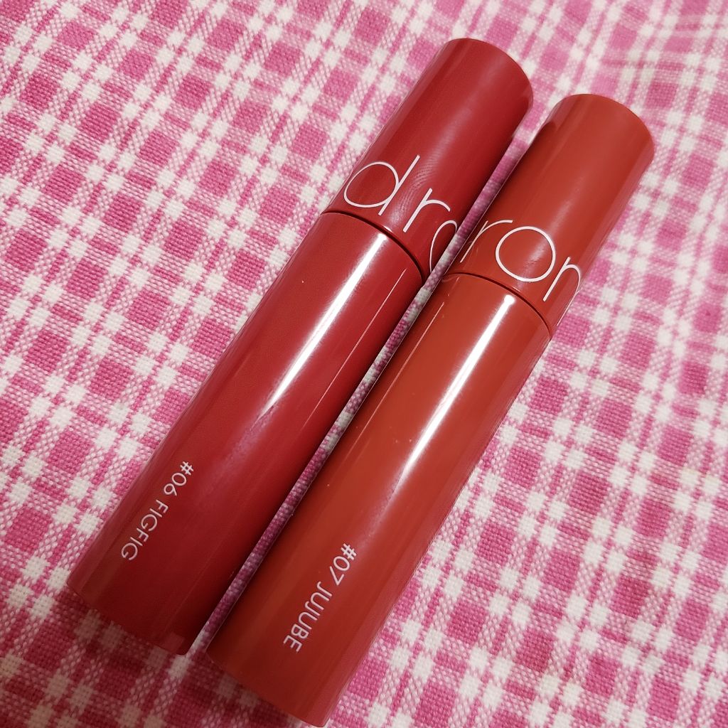 ジューシーラスティングティント/rom&nd/リップティントを使ったクチコミ（1枚目）