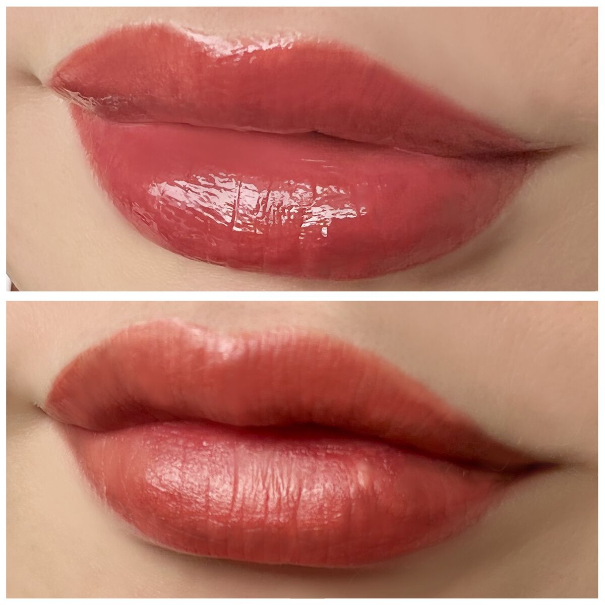 ウォータリーティントリップ マット/CEZANNE/リップティントを使ったクチコミ（3枚目）