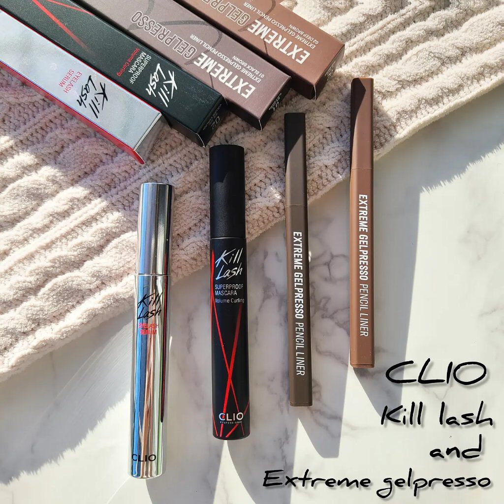 エクストリームジェルプレッソペンシルライナー/CLIO/ペンシルアイライナーを使ったクチコミ（1枚目）