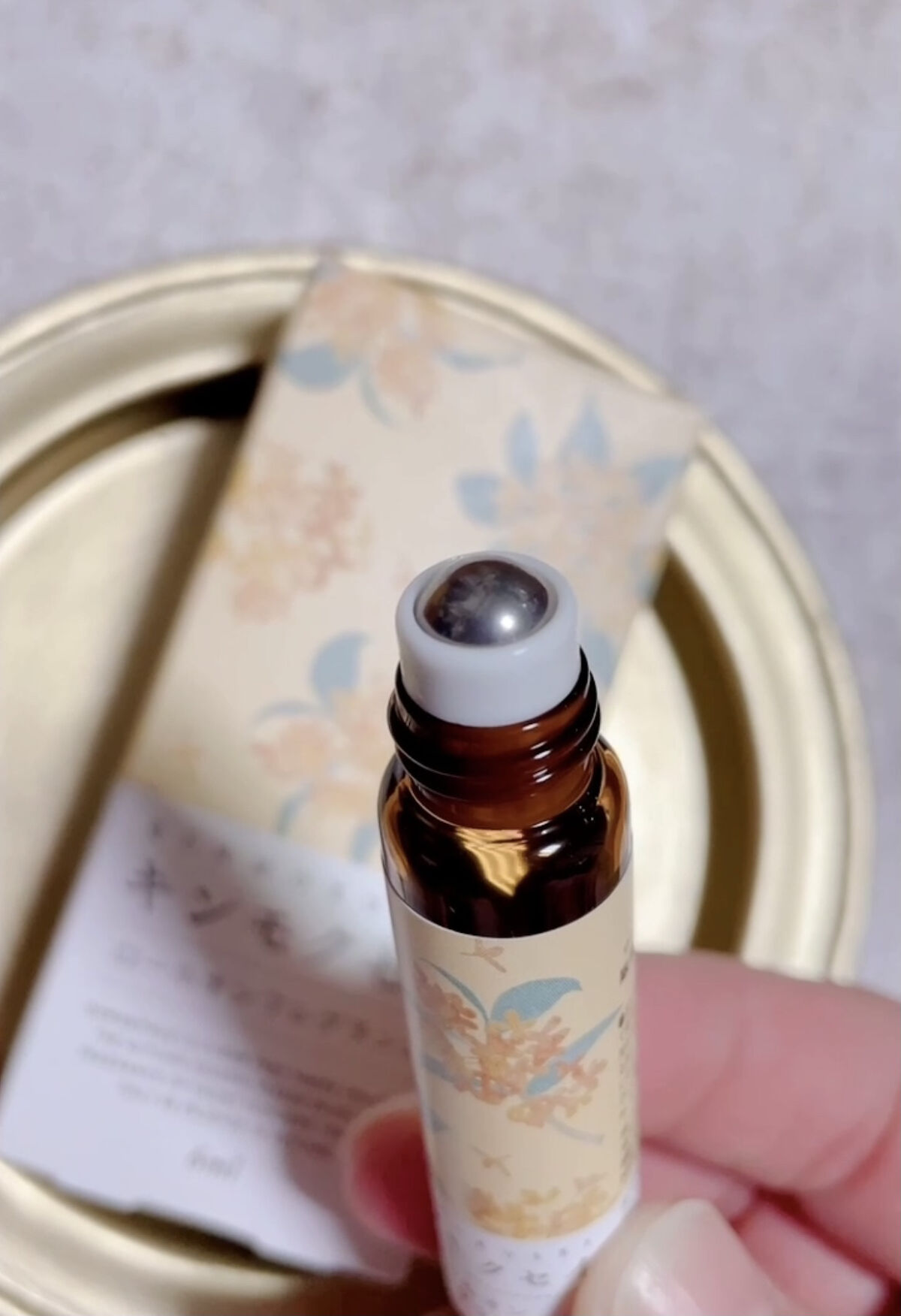 riririiiのクチコミ「《キンモクセイ⭐️秋の季節感じる香り》

付けた瞬間から、
キンモクセイの香りそのままで癒され.....」（2枚目）