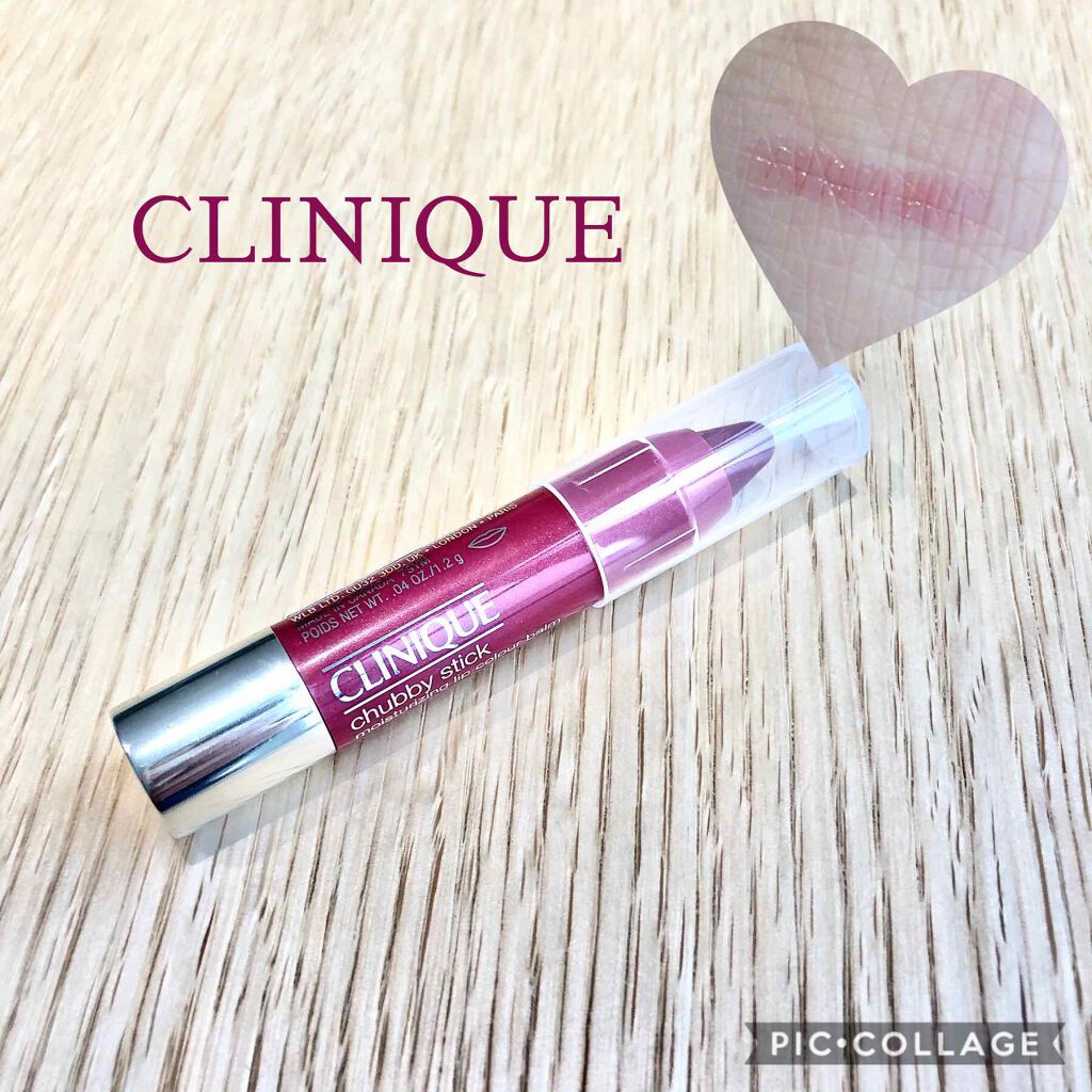チャビー スティック モイスチャライジング リップ カラー バーム/CLINIQUE/口紅を使ったクチコミ(1枚目)