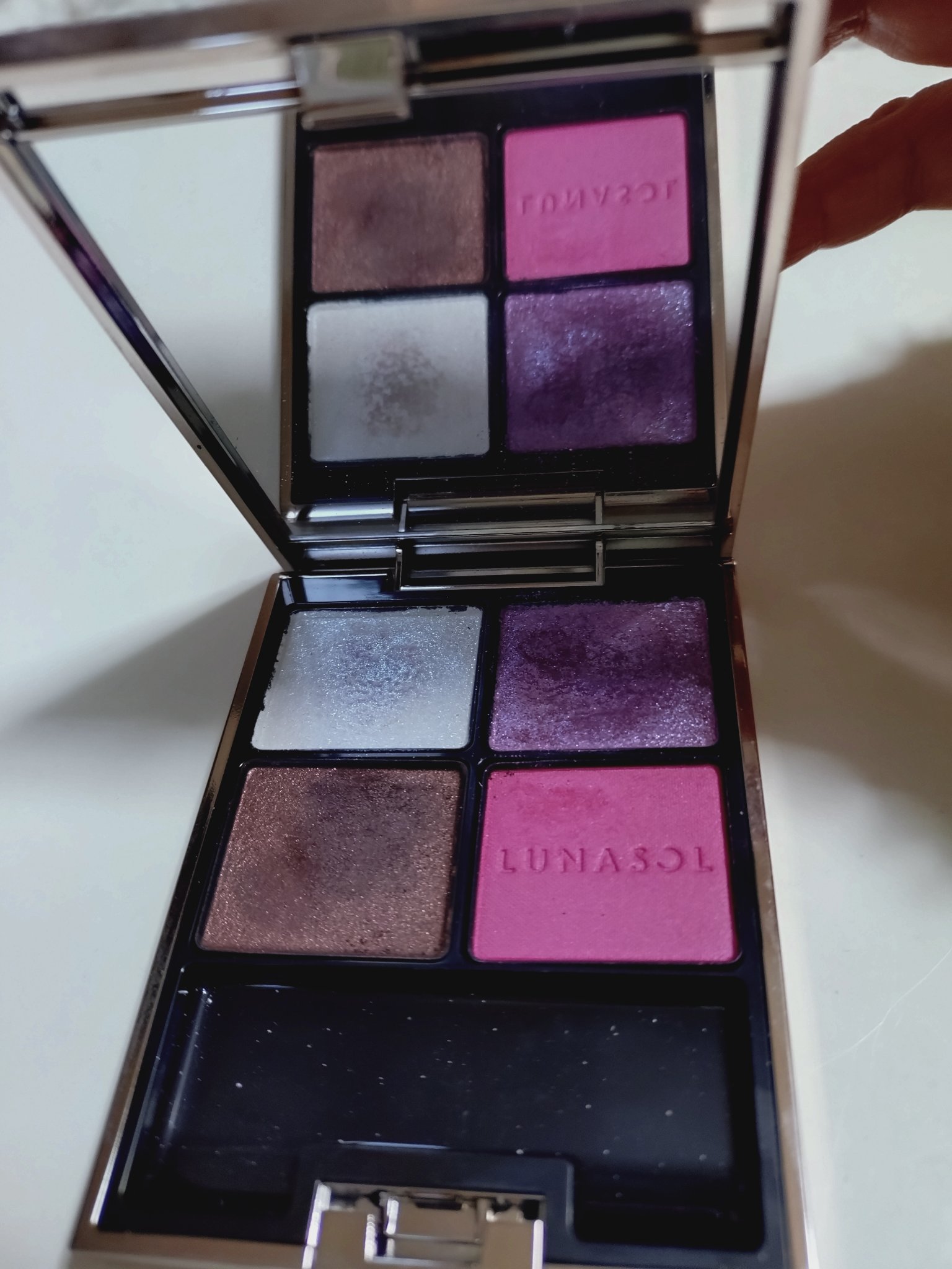 アイカラーレーション 03 Butterfly Wing/LUNASOL/アイシャドウパレットを使ったクチコミ（1枚目）