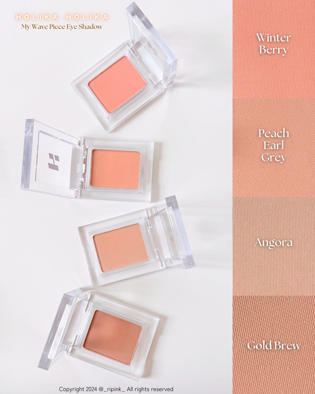 マイフェイブピースアイシャドウ/HOLIKA HOLIKA/単色アイシャドウを使ったクチコミ(4枚目)