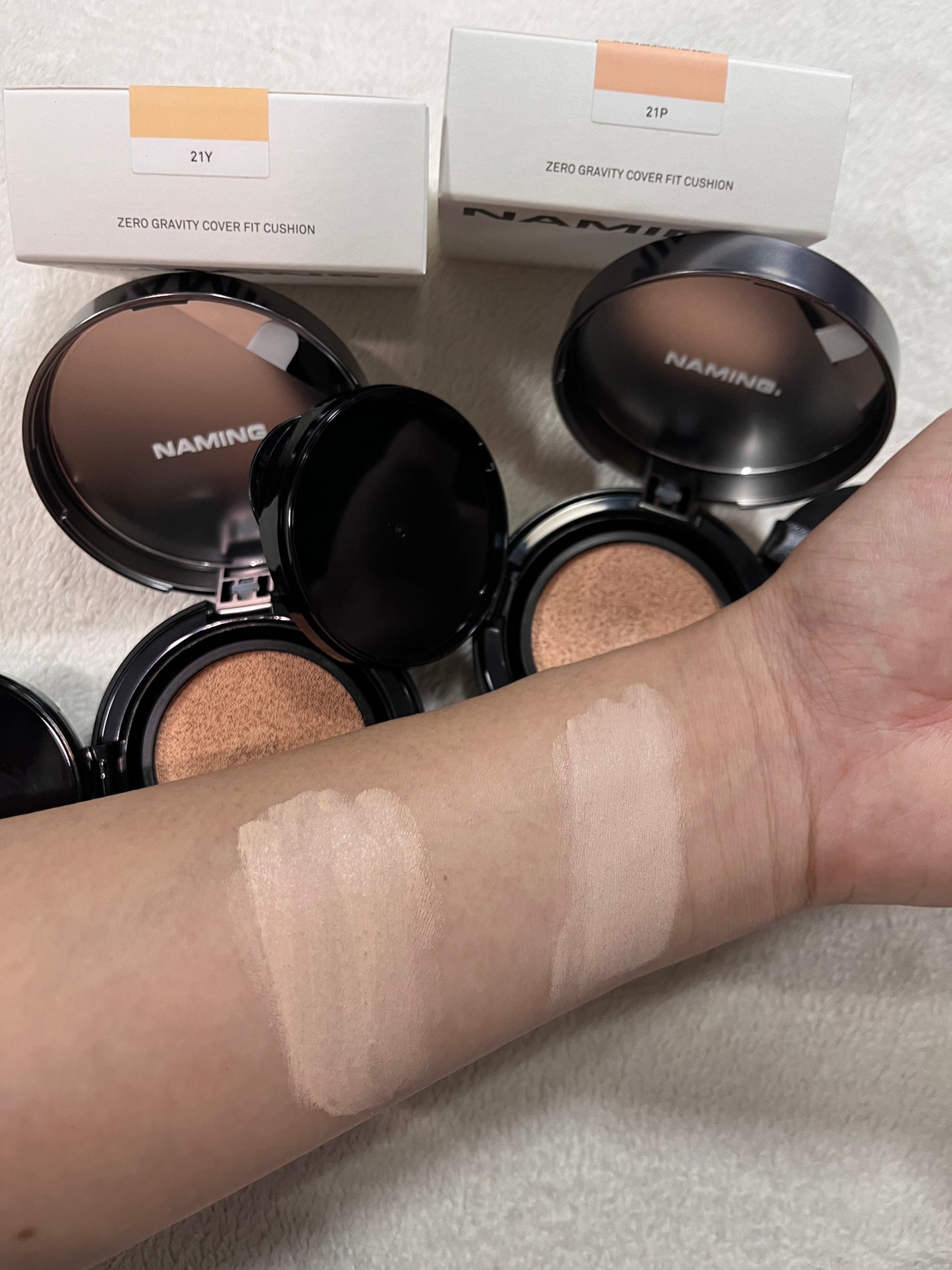 ネーミング フラッフィーパウダーブラッシュ/NAMING./パウダーチークを使ったクチコミ(3枚目)