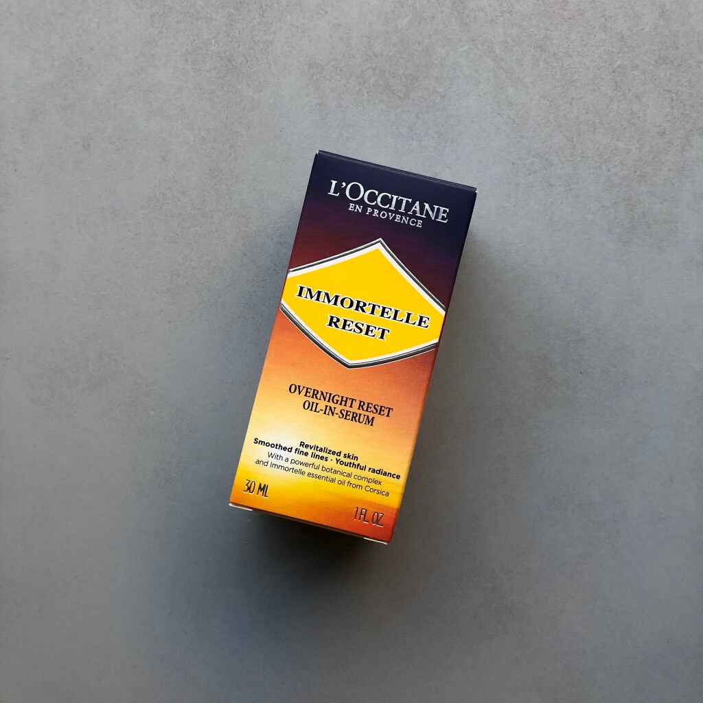 イモーテル オーバーナイトリセットセラム/L'OCCITANE/美容液を使ったクチコミ(4枚目)