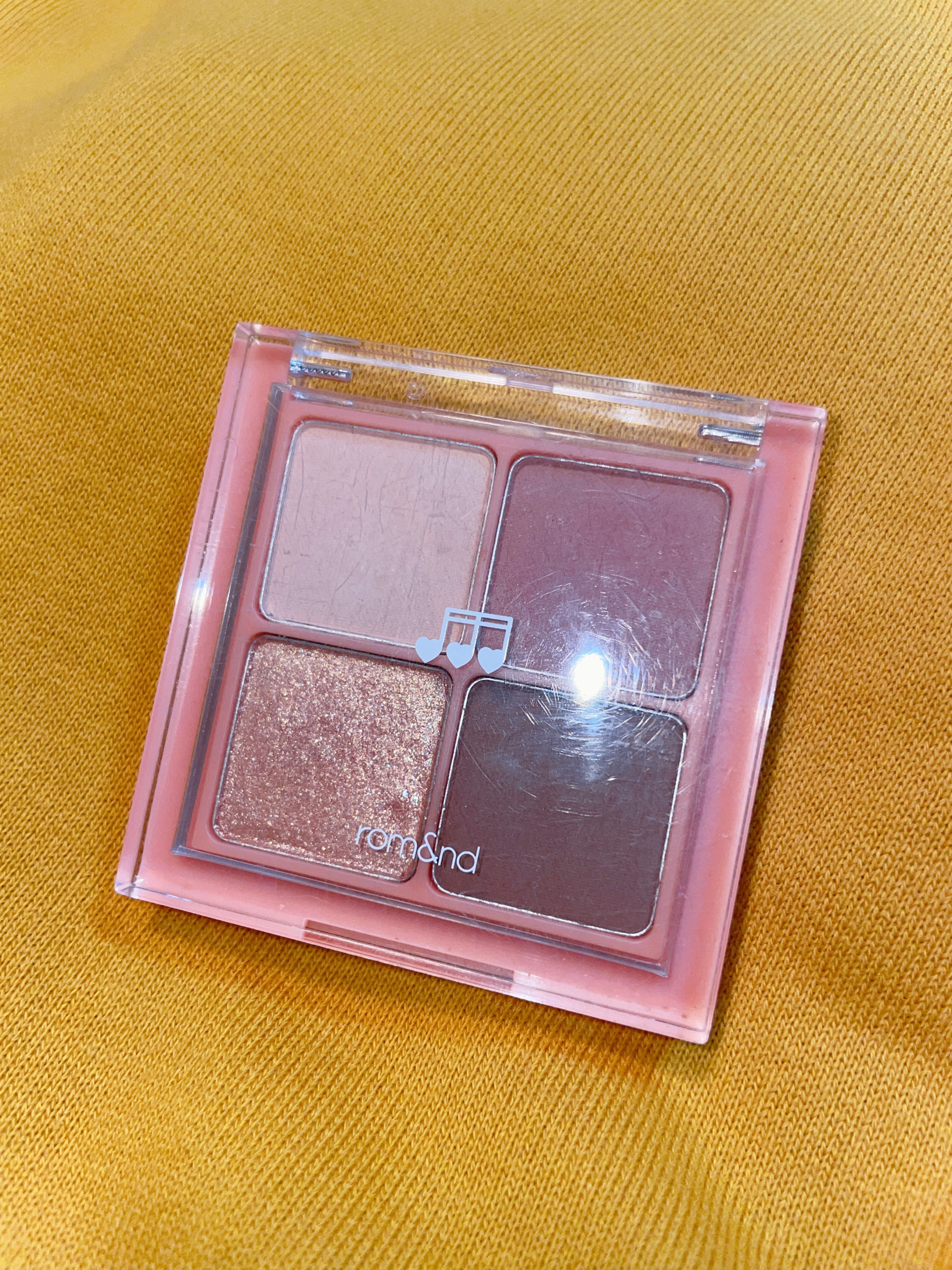 ベターザンアイズ ミュージックシリーズ/rom&nd/アイシャドウパレットを使ったクチコミ（1枚目）