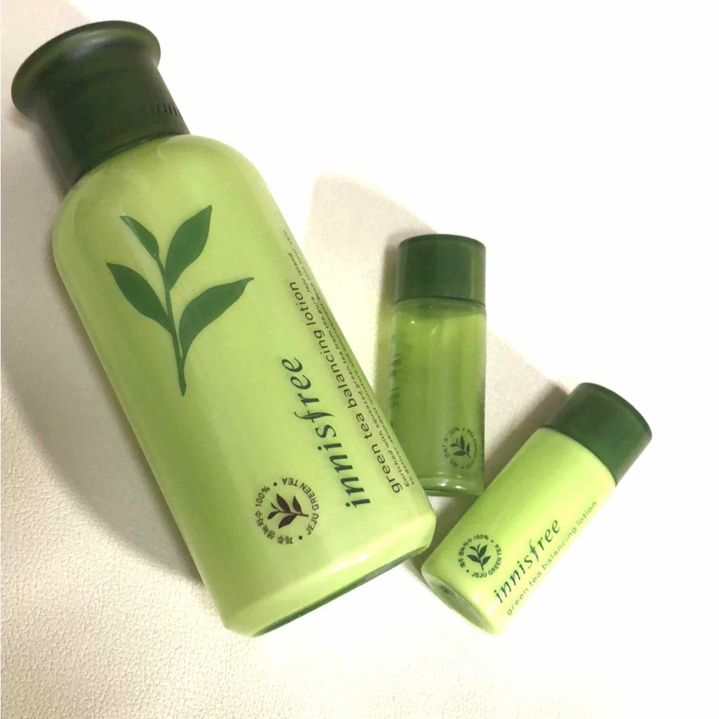 グリーンティー バランシングスキン/innisfree/化粧水を使ったクチコミ（1枚目）