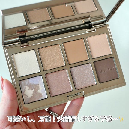 アイカラーレーション スペシャルエディション/LUNASOL/アイシャドウパレットを使ったクチコミ(5枚目)