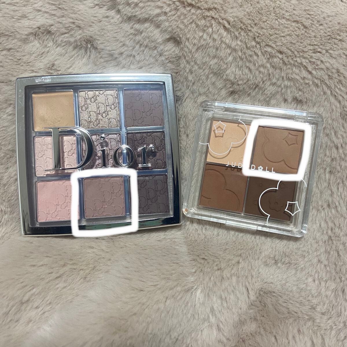 ソフトクラウド4色アイシャドウパレット/JUDYDOLL/アイシャドウパレットを使ったクチコミ(5枚目)