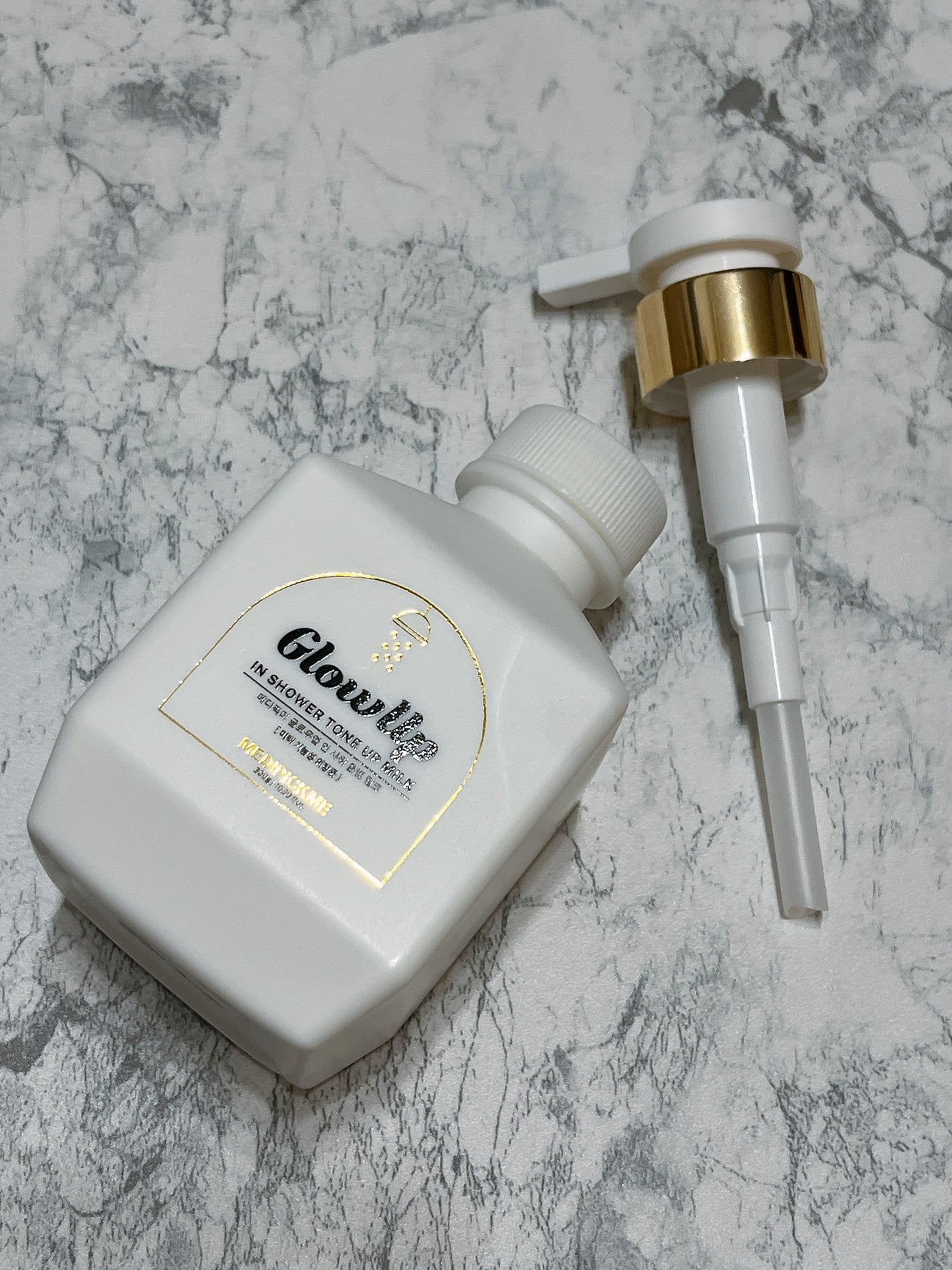 グローアップインシャワートーンアップミルク/MEDIPICKME/ボディクリームを使ったクチコミ(3枚目)