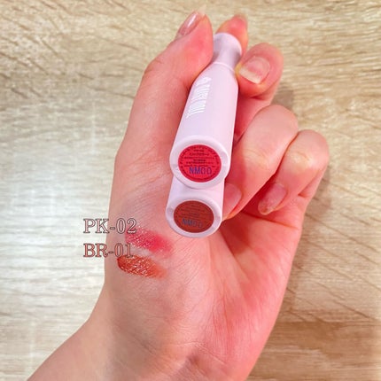 ウォータリー リップ ティント/DAISY DOLL by MARY QUANT/リップティントを使ったクチコミ(3枚目)